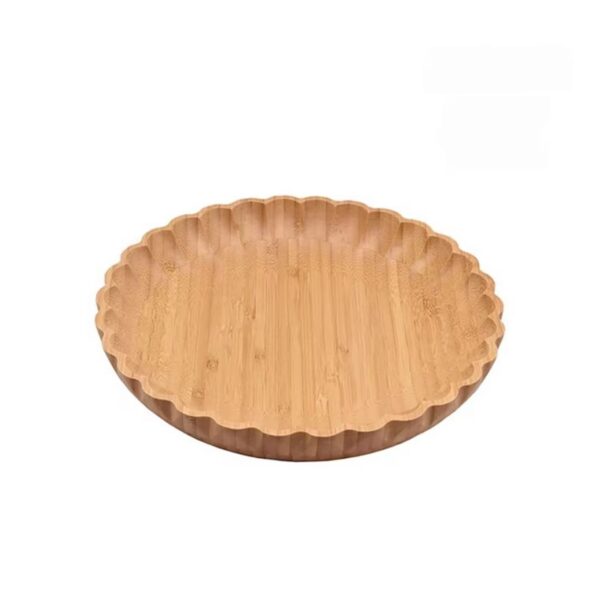 Mien 7B129 Bambu Sunum ve Servis Tabağı 25 cm
