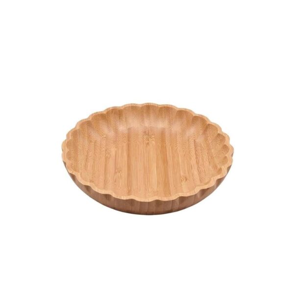 Mien 7B128 20 cm Tırtıklı Kenar Bambu Kase