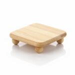 Mien 1568 Ayaklı Kare Bambu Mini Sunumluk