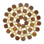 Ivory Bambu Nihale Poşetli Oval Ivo-ks208