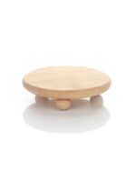 Mien 1056 Ayaklı Bambu Mini Sunumluk Fincan Altlığı 11 cm