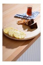 Acar ACR259 Dönerli Bambu Sunum Tepsisi 31 cm
