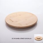 Mien 30 cm Bambu Döner Sunumluk