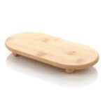 Mien 1526 Ayaklı Oval Bambu Sunumluk