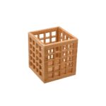 Mien 7B12 Kare Bambu Organizer 13x13x15 cm