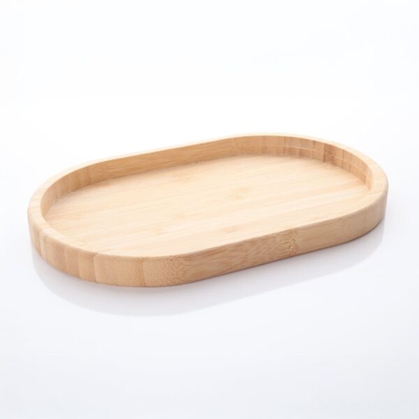 MIEN Bambu Oval Sunumluk 25x16 cm