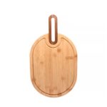 MIEN-7B82 BAMBU HYBRID OVAL KESİM TAHTASI