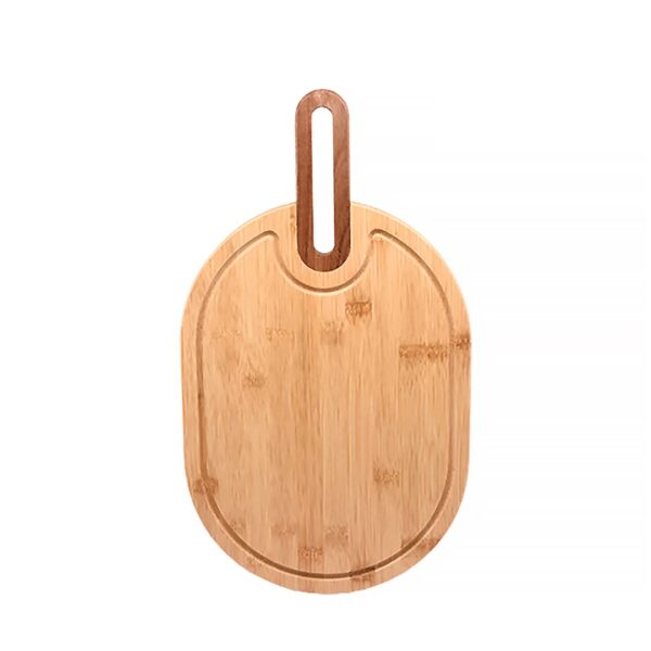 MIEN-7B82 BAMBU HYBRID OVAL KESİM TAHTASI