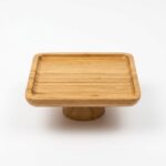 Mien-1290 17cm Bambu Kare Sunumluk