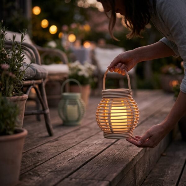 Tohana 21740 Dekoratif LED Fener 16x16 cm Aydınlatma Aksesuarı