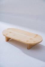 Bambu Ayaklı Oval Sunumluk - 39.5 cm EGE-6224