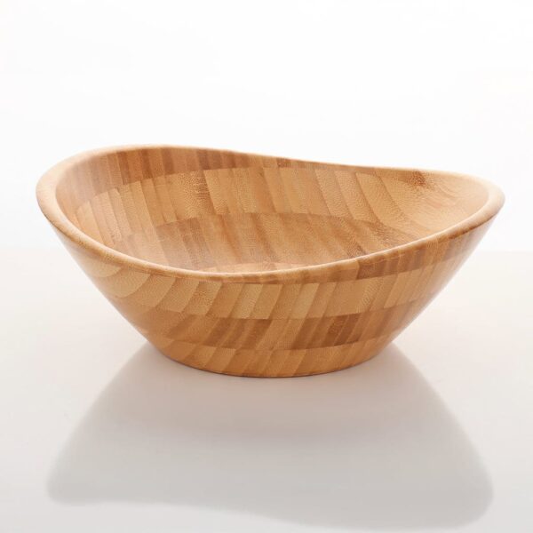 MİEN 1166 30 cm Bamboo Oval Kase