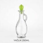 Renga Kibele Cam Yağlık Yeşil Kapaklı 250 ml