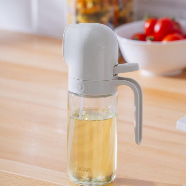 ACAR Harlow Beyaz Cam Sprey Yağdanlık 250 ml