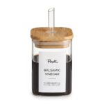 Perotti Cubes Bambu Kapaklı Borosilikat Yağlık Sirkelik 230 ml 6x8 cm