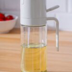 ACAR Harlow Çift Fonksiyonlu Cam Yağdanlık Beyaz 550 ml