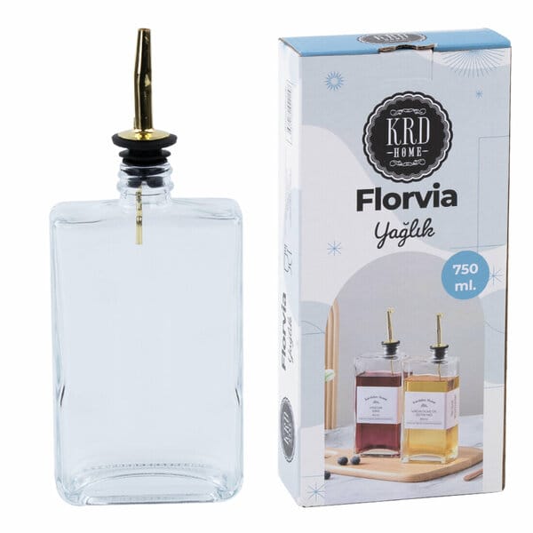 KRD Home Florvia Cam Yağlık 750 ml KRD-7422