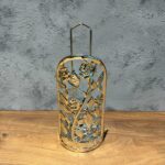 Leila Gül Motifli Havluluk 29x13 cm Eco Gümüş BKZ-LH740G