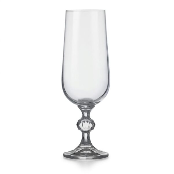 Crystalex Claudia 6'lı Kristalin Şampanya Bardağı 180 ml – Özel Günler İçin