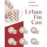 MİEN Urban 6’lı 90 ml Porselen Kahve Fincan Takımı – Çok Renkli Çiçek Desenli