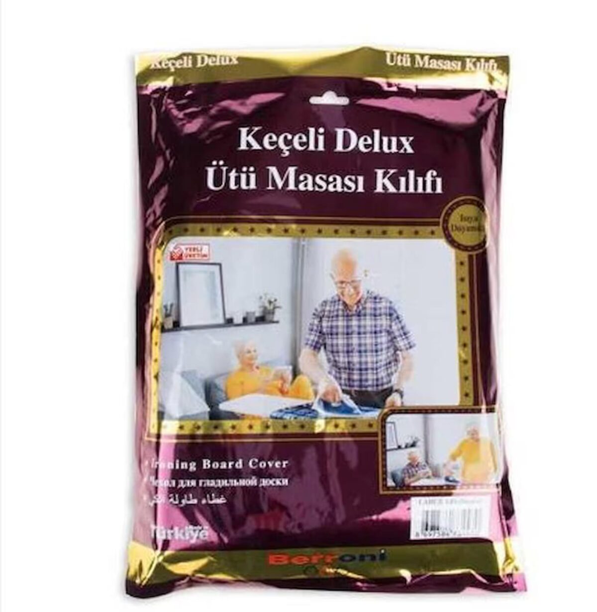 Berroni Keçeli Delux Ütü Masası Kılıfı 140x50 cm - Görsel 2