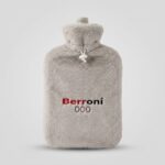 Berroni Peluş Kılıflı 2 Litre Sıcak Su Torbası Gri - Görsel 2