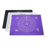 Barotti DMR-8544 Büyük Silikon Hamur Açma Matı 44x64 cm Mor - Görsel 2