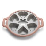 Arow Phony Silikon Kalp Desenli Muffin ve Kek Kalıbı TR-6097 - Görsel 2