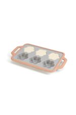 Arow Pasteis 6'lı Çiçek Desenli Silikon Kek ve Muffin Kalıbı 32x19 cm - Görsel 2