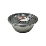 Harmony HT-077 Hazneli Paslanmaz Çelik Rende 24 cm - Görsel 2