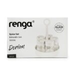 Renga Dorian 6'lı Standlı Cam Baharatlık Seti 105 cc - Görsel 2