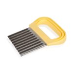 Suncook Paslanmaz Çelik Tırtıklı Sebze ve Patates Doğrayıcı (Sarı) - Görsel 2