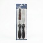 Ivory 2 Parça Pasta Spatulası Seti Düz ve Eğik 22 cm - Görsel 2