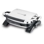 KORKMAZ A328-05 Tostkolik Tost ve Izgara Makinesi Inox/Siyah Granit