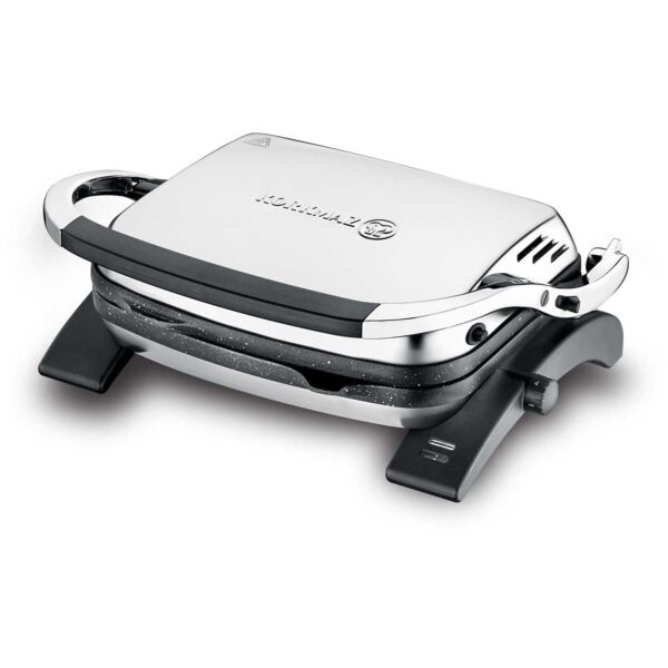 KORKMAZ A328-05 Tostkolik Tost ve Izgara Makinesi Inox/Siyah Granit