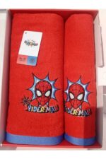 Özdilek Marvel Spiderman Red Çocuk Banyo Havlusu Seti - Görsel 2