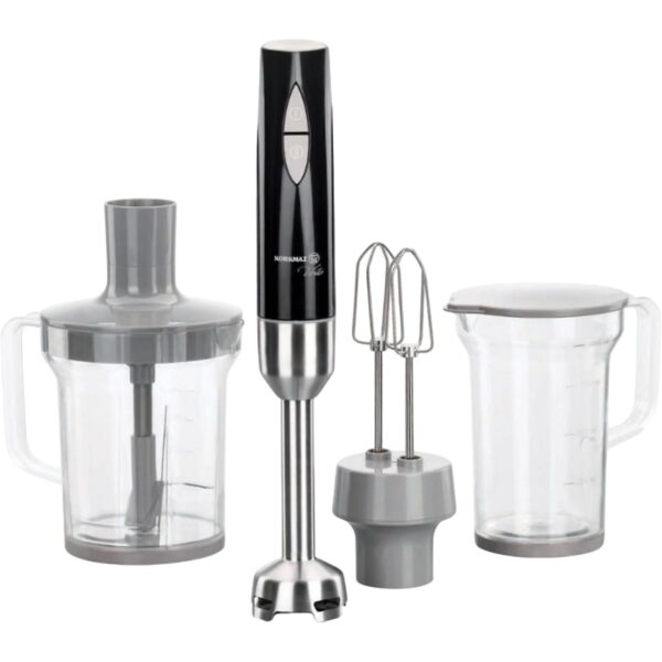 KORKMAZ A445 Vertex Mega Blender Seti Inox Siyah