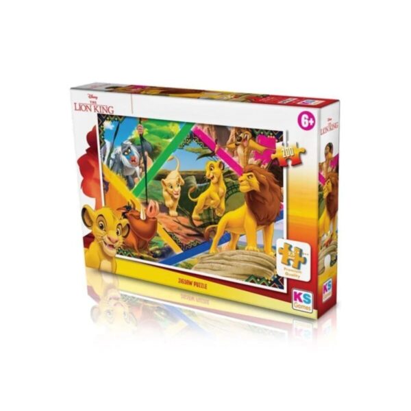 KS Games Lion King 200 Parça Puzzle