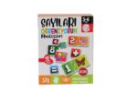 ZOE Montessori Sayıları Öğreniyorum 45 Parça Eğitici Puzzle 3-6 Yaş