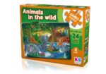 KS Games Animals in the Wild 24 Parça Jumbo Puzzle 4+ Yaş