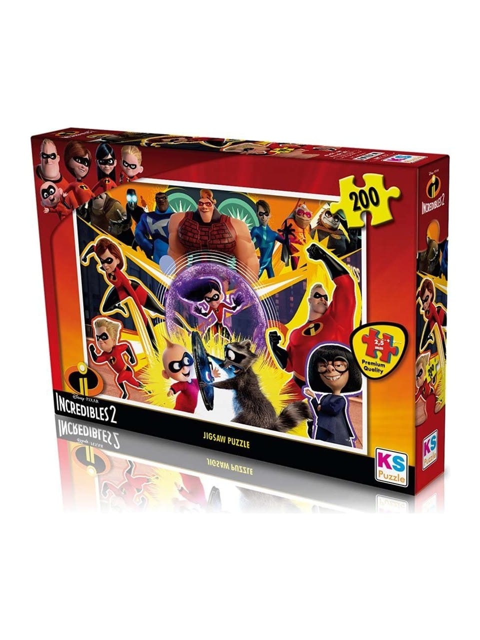 image1-2830 KS Incredibles 2 200 Parça Puzzle - Görsel 1