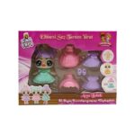King Toys ENG-1157 Asya Bebek Değiştirilebilir Kıyafetli Set - Görsel 2