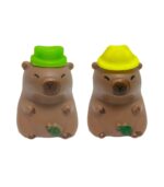 Kembay 2'li Şapkalı Capybara Figür Seti - Görsel 2