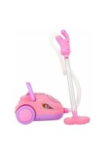 Can Ali Toys Elektrikli Şirin Süpürgem Oyuncak, Işıklı ve Sesli, 19 cm, Pembe