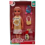 Elissa Gezi Bebek 40 cm Aksesuarlı Kız Çocuk Oyuncağı - Görsel 2