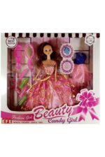Efe Candy Girl Aksesuarlı Moda Bebek ve Güzellik Seti - Görsel 2