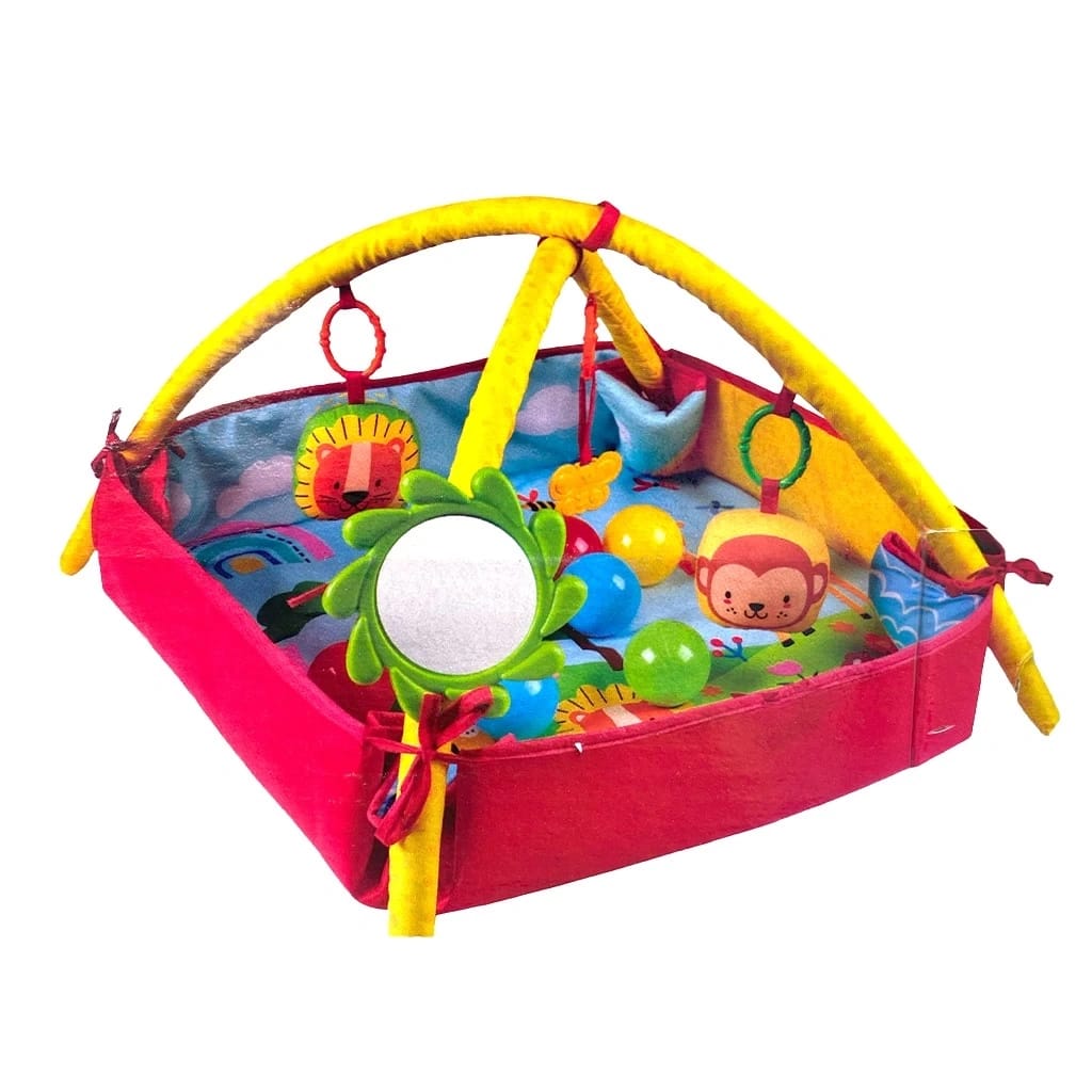 image1-2943 Asya Mol-500 Bebek Oyun Halısı ve Top Havuzu - Görsel 1