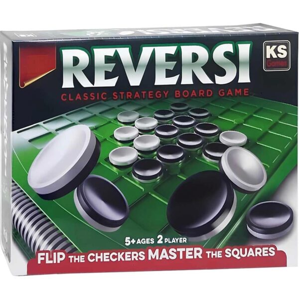 Ks Games Reversi Classic Strategy Board Game 5+ Yaş