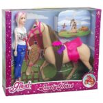 Canem Oyuncak Atlı Bebek Seti JN686-15 Lovely Horse - Görsel 2