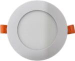 Nisaluce 6W Slim Sıva Altı Yuvarlak LED Panel 6500K Beyaz Işık - Görsel 2